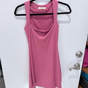 Pink Sleeveless Dress